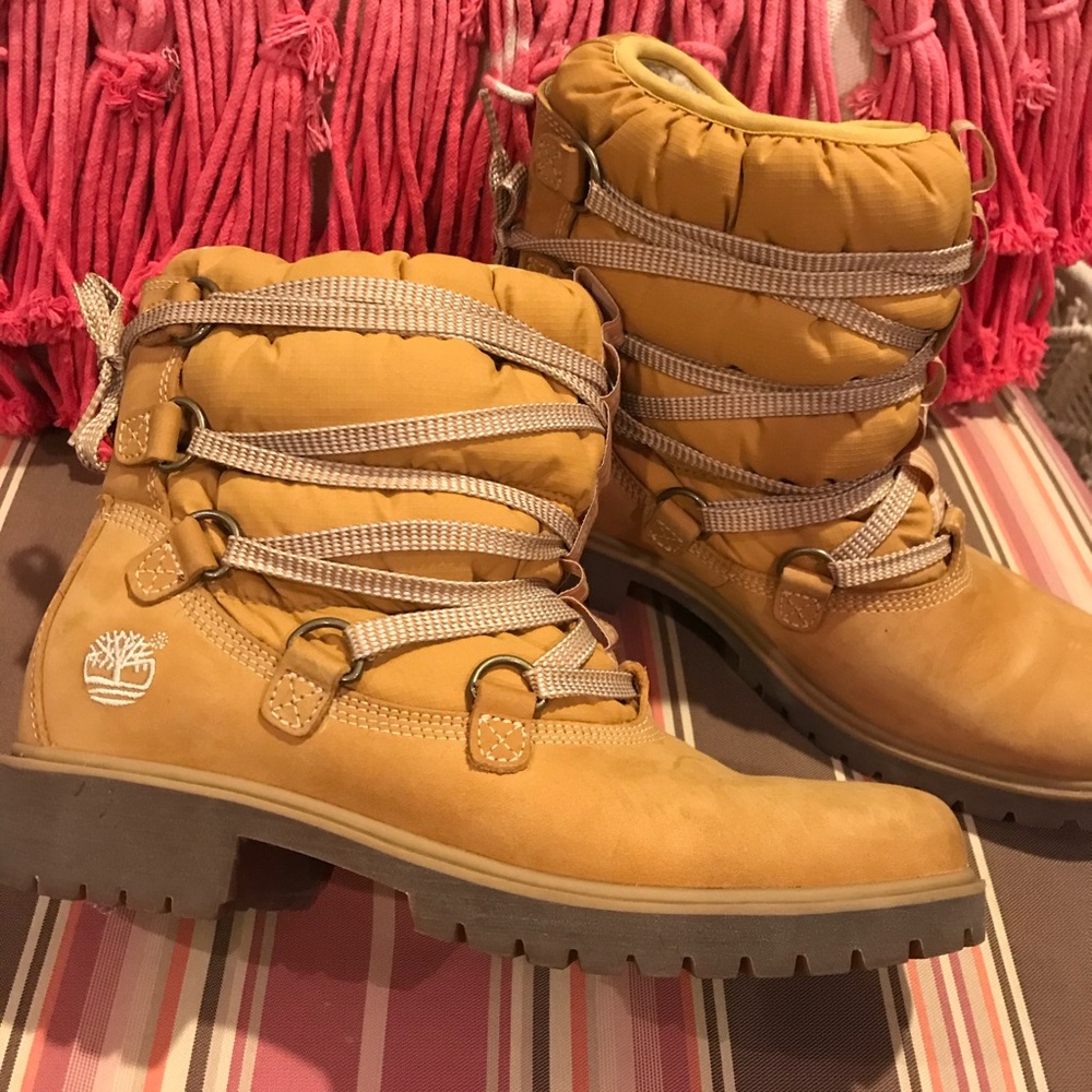 Timberlands size 8. Worn once